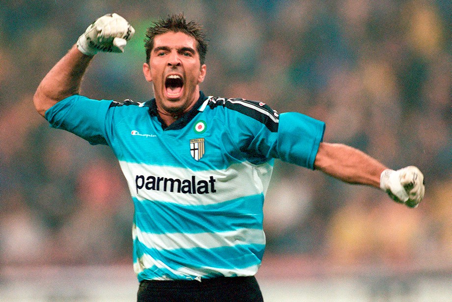 Gianluigi Buffon in the "Parma"