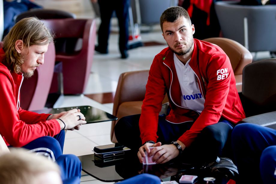 Матвей Сафонов и Николай Комличенко