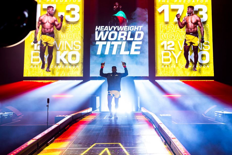 Фрэнсис Нганну в PFL