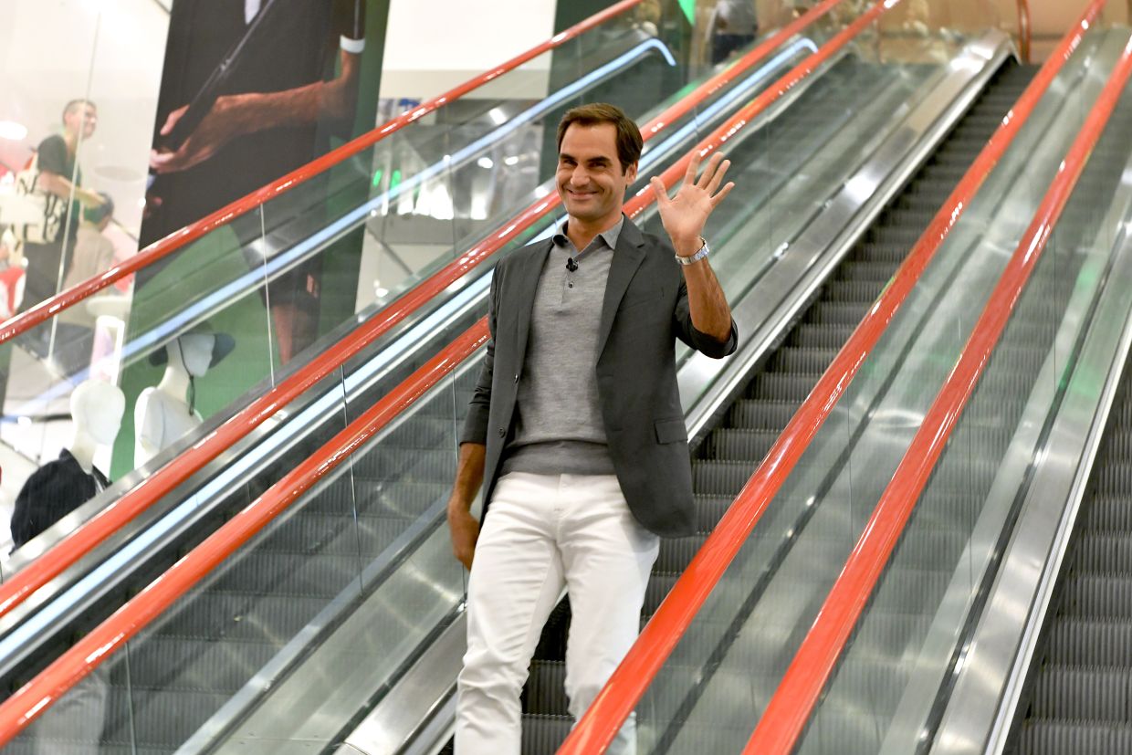 Roger Federer одежда Uniqlo