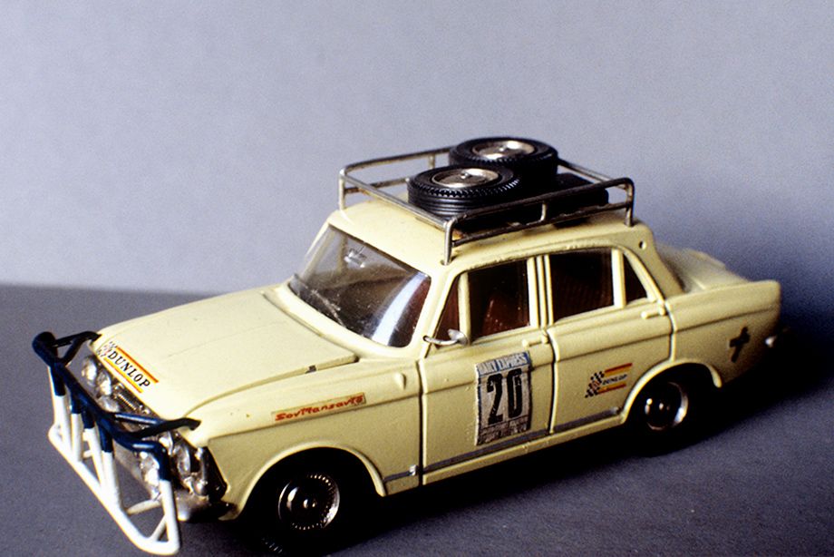 История участия советской команды на «Москвичах» в ралли-рейде