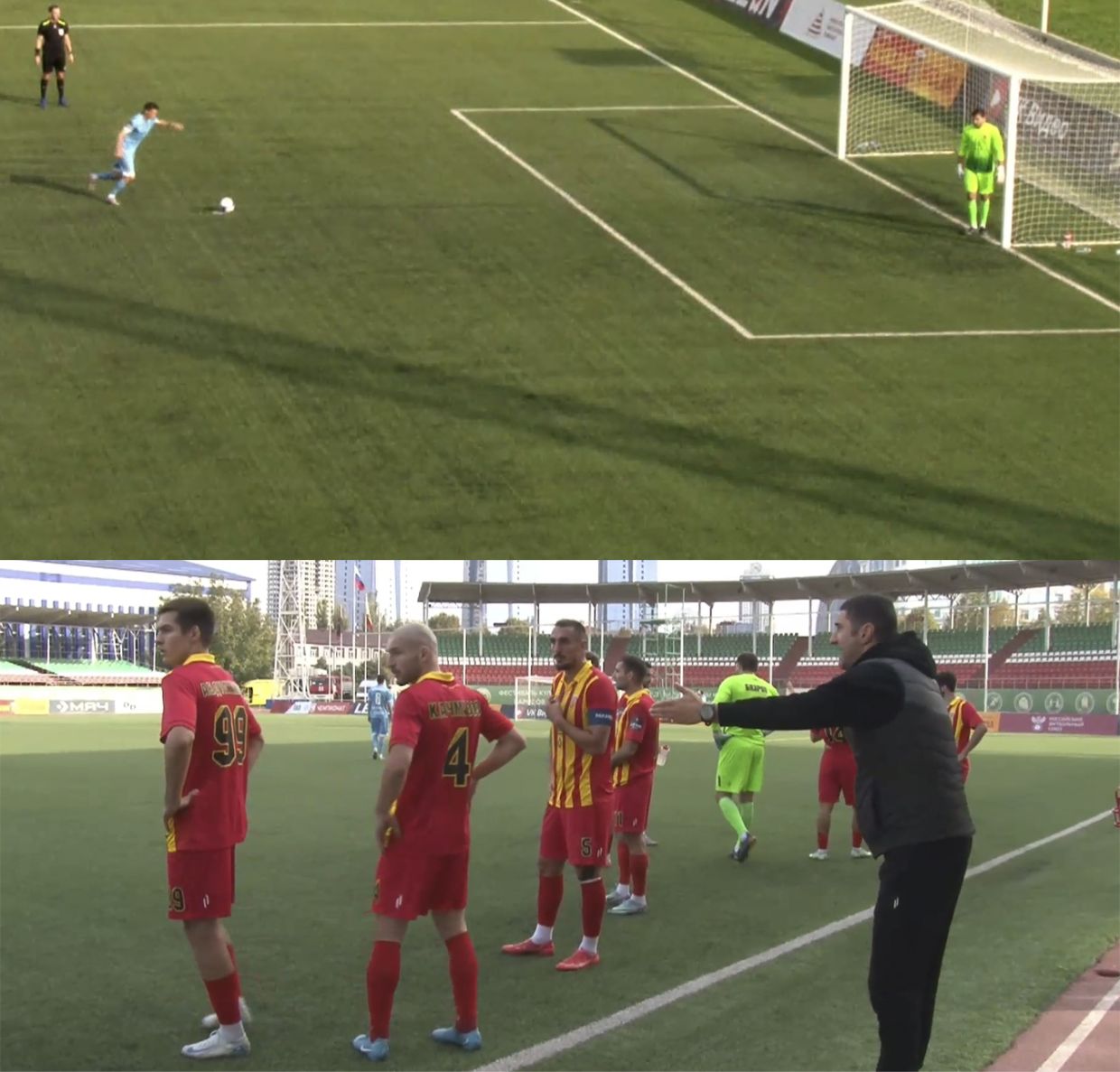 Пенальти в матче «Алания» – «Велес»