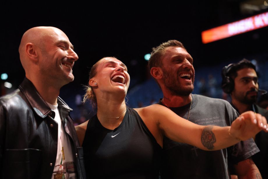 Арина Соболенко и Георгиос Франгулис