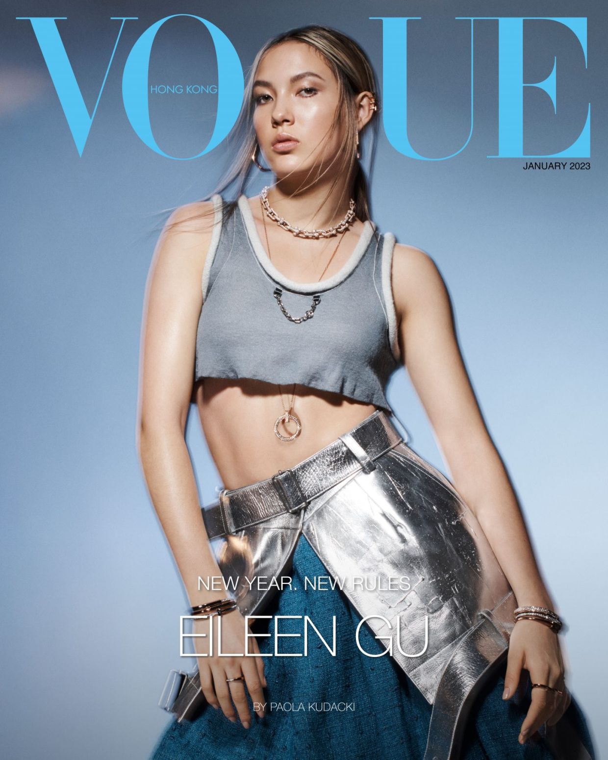 Эйлин Гу попала на обложку нового выпуска Vogue. Фото - Чемпионат