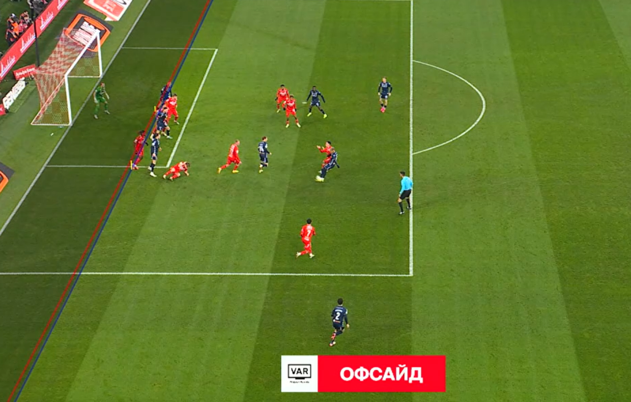 Отмена гола Тюкавина