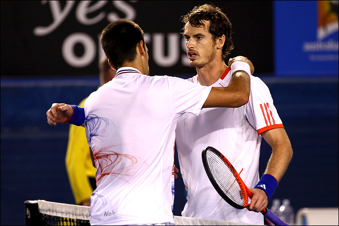 Australian Open. Полуфинал. Джокович — Маррей Australian Open. Полуфинал. Джокович — Маррей