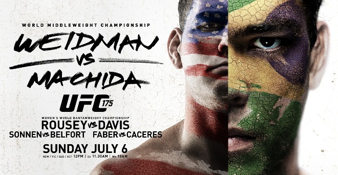 Постер к турниру UFC 175 Постер к турниру UFC 175
