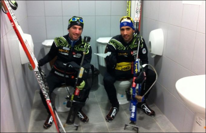 Братьям Фуркадам понравились сочинские туалеты. Источник — twitter.com/MartinFourcade Братьям Фуркадам понравились сочинские туалеты. Источник — twitter.com/MartinFourcade