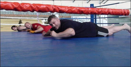 Александр Емельяненко, Фёдор Емельяненко и Владимир Воронов Александр Емельяненко, Фёдор Емельяненко и Владимир Воронов
