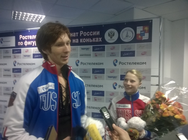 Евгения Тарасова и Владимир Морозов Евгения Тарасова и Владимир Морозов