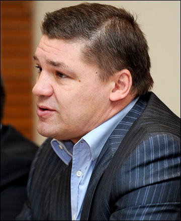 Председатель профсоюза игроков и тренеров КХЛ Андрей Коваленко Председатель профсоюза игроков и тренеров КХЛ Андрей Коваленко