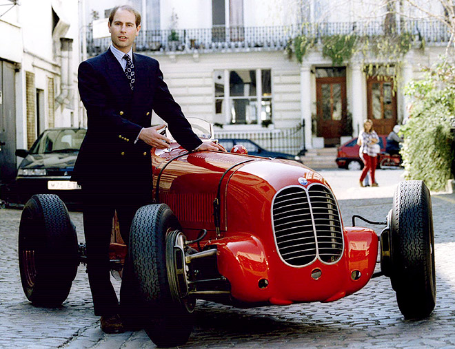 Maserati 6CM и принц Эдуард Maserati 6CM и принц Эдуард