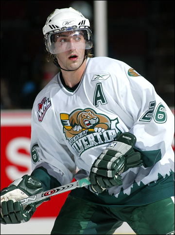 Шон Хешка в "Everett Silvertips" Шон Хешка в "Everett Silvertips"
