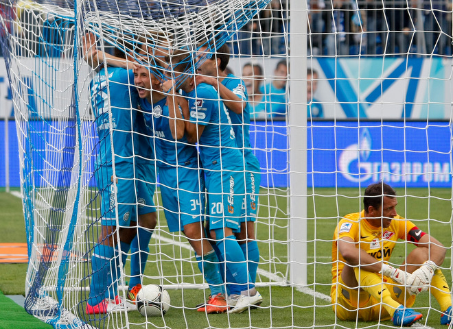 Чемпионат России – 2012/13. «Зенит – «Спартак» – 5:0 Чемпионат России – 2012/13. «Зенит – «Спартак» – 5:0