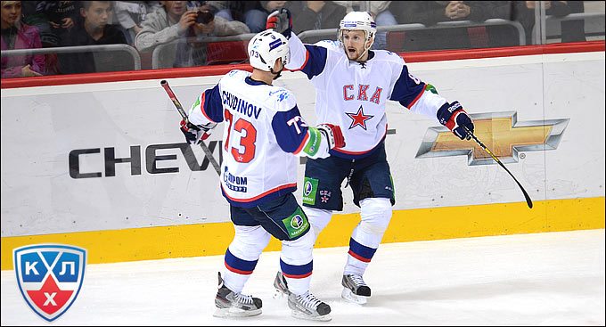 13 сентября 2012 года. Челябинск. Регулярный чемпионат КХЛ. "Трактор" — СКА — 2:3 13 сентября 2012 года. Челябинск. Регулярный чемпионат КХЛ. "Трактор" — СКА — 2:3