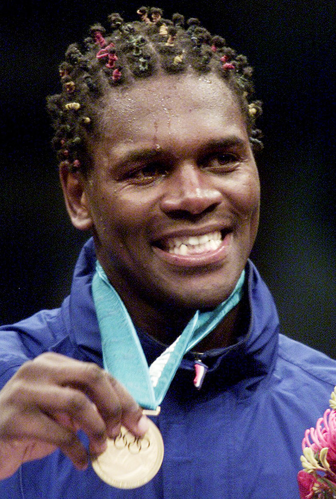 Одли Харрисон — олимпийский чемпион 2000 года Одли Харрисон — олимпийский чемпион 2000 года