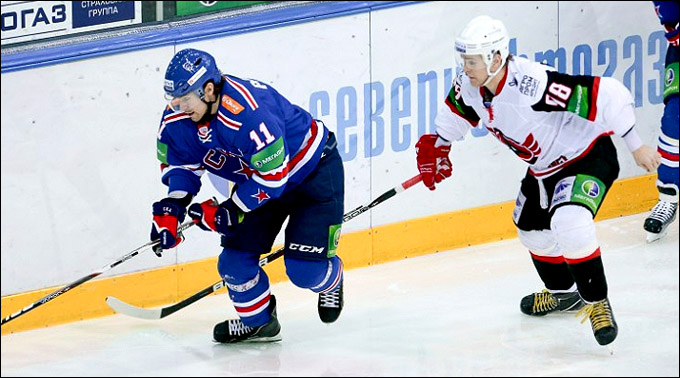 26 января 2013 года. Санкт-Петербург. Регулярный чемпионат КХЛ. СКА — "Автомобилист" — 4:1 26 января 2013 года. Санкт-Петербург. Регулярный чемпионат КХЛ. СКА — "Автомобилист" — 4:1