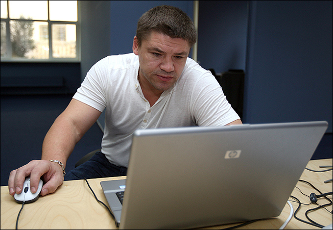 Андрей Коваленко в редакции "Чемпионат.com" Андрей Коваленко в редакции "Чемпионат.com"