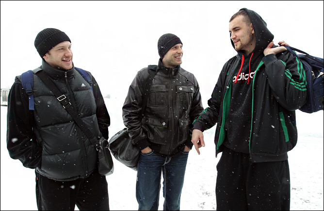 Евгений Воронов, Сергей Моня, Алексей Жуканенко Евгений Воронов, Сергей Моня, Алексей Жуканенко