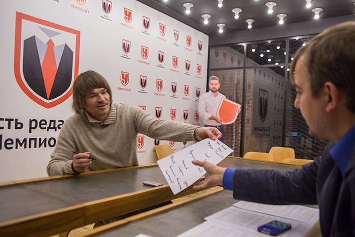 Дмитрий Лоськов в гостях у «Чемпионата» Дмитрий Лоськов в гостях у «Чемпионата»