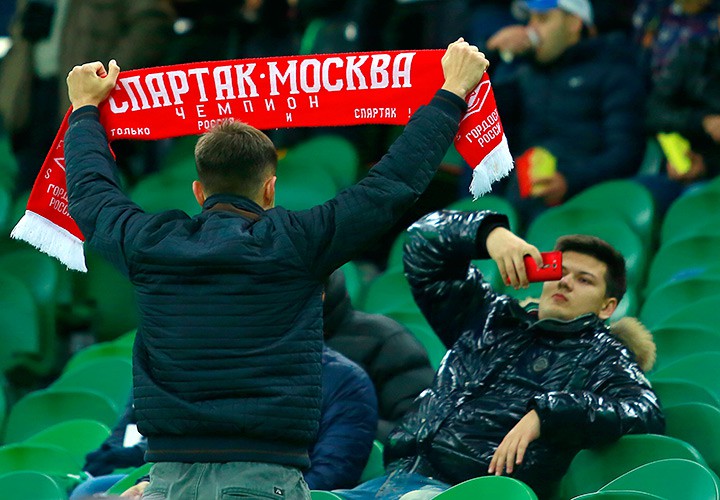 На матче «Краснодар» — «Амкар» На матче «Краснодар» — «Амкар»