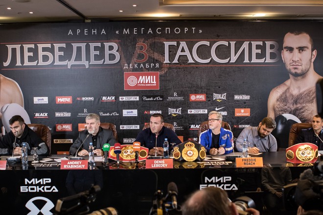 Пресс-конференция Лебедев — Гассиев Пресс-конференция Лебедев — Гассиев