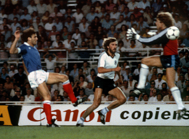 Футбол франция фрг 1982
