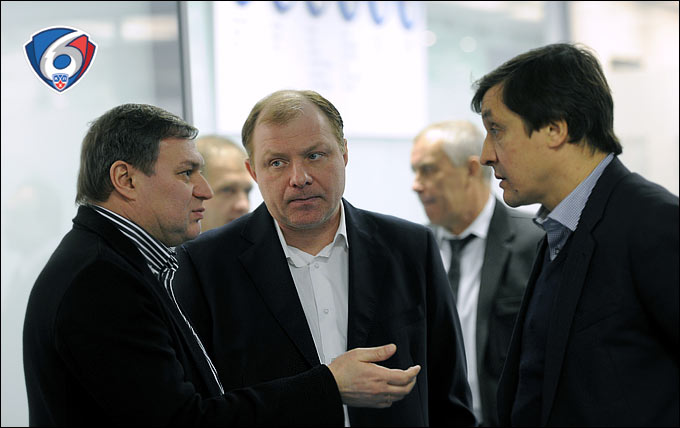 Олег Гросс, Алексей Жамнов и Валерий Каменский Олег Гросс, Алексей Жамнов и Валерий Каменский
