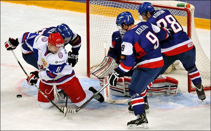 26 декабря 2012 года. Уфа. Молодежный чемпионат мира. Словакия — Россия — 2:3 (ОТ) 26 декабря 2012 года. Уфа. Молодежный чемпионат мира. Словакия — Россия — 2:3 (ОТ)
