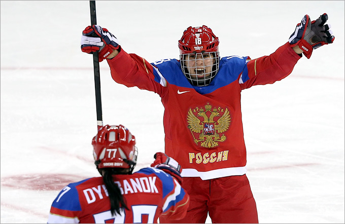 Женский хоккей. Россия — Германия — 4:1 Женский хоккей. Россия — Германия — 4:1