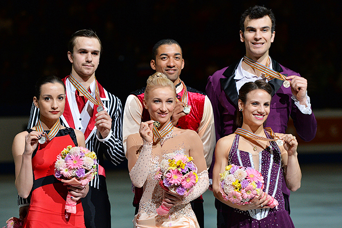 Призёры чемпионата мира-2014 в соревнованиях спортивных пар Призёры чемпионата мира-2014 в соревнованиях спортивных пар