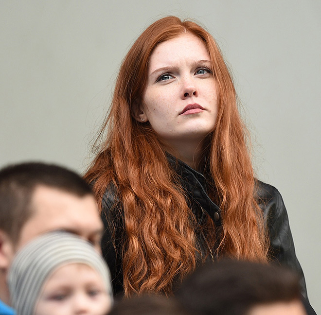 Болельщица «Динамо» Болельщица «Динамо»