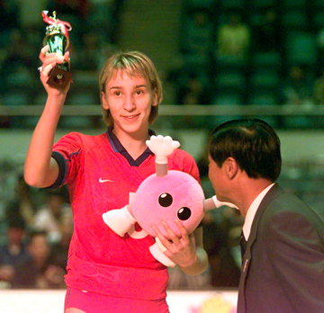 Любовь Шашкова (Соколова) – MVP Гран-при 2000 года Любовь Шашкова (Соколова) – MVP Гран-при 2000 года