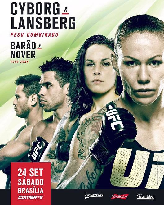 Постер к турниру UFC Fight Night 95 Постер к турниру UFC Fight Night 95