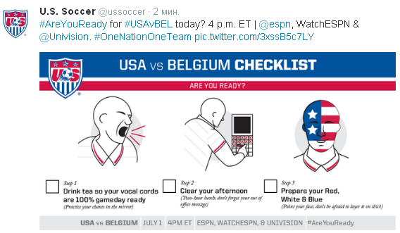 Источник — @ussoccer Источник — @ussoccer