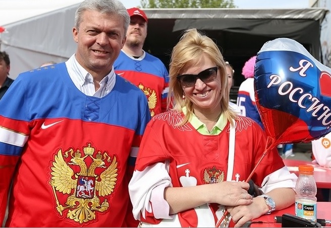 Болельщики сборной России Болельщики сборной России