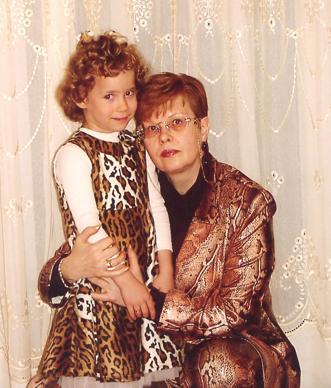 Наташа и мама Галина Белова Наташа и мама Галина Белова