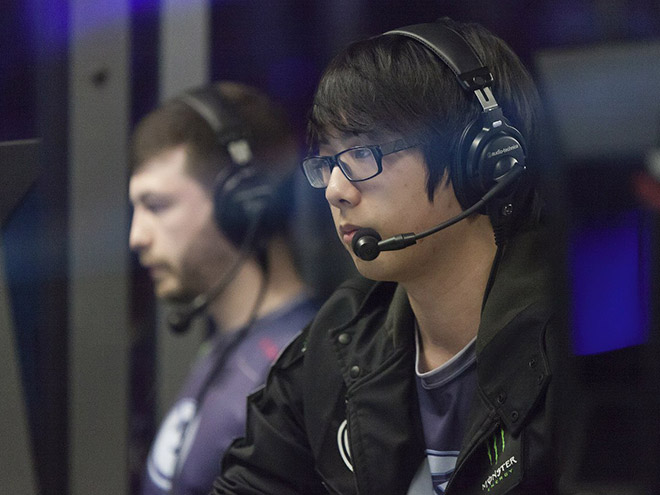 Куртис «Aui_2000» Линг в составе EG на The International 2015 Куртис «Aui_2000» Линг в составе EG на The International 2015