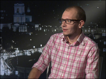 Автор и ведущий программы "Трибуна" Роман Чернявский Автор и ведущий программы "Трибуна" Роман Чернявский
