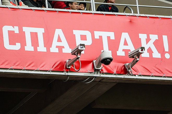 Видеонаблюдение на стадионе «Открытие Арена» Видеонаблюдение на стадионе «Открытие Арена»