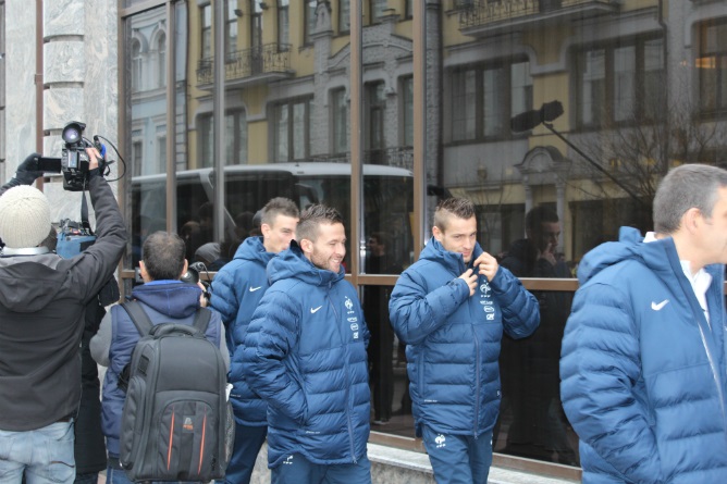 Прогулка французов на Подоле Прогулка французов на Подоле