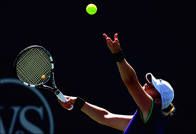 Алиса Клейбанова выиграла первый матч в WTA в этом году Алиса Клейбанова выиграла первый матч в WTA в этом году