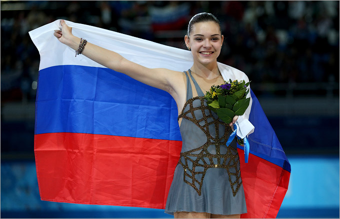 Аделина Сотникова — есть золотая медаль! Аделина Сотникова — есть золотая медаль!