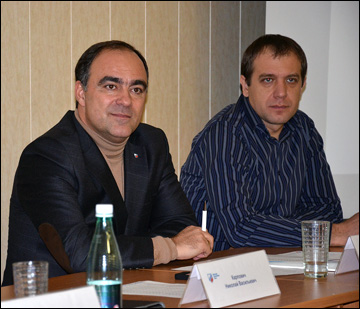 16 ноября 2012 года. Курганово. Встреча "без галстуков" руководителей клубов ВХЛ 16 ноября 2012 года. Курганово. Встреча "без галстуков" руководителей клубов ВХЛ