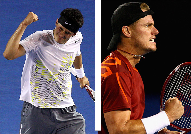 Впервые за восемь лет в 1/8 финала Australian Open вышли два австралийца Впервые за восемь лет в 1/8 финала Australian Open вышли два австралийца