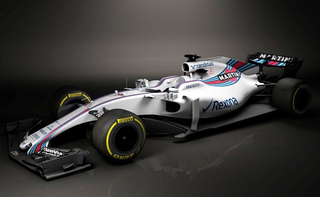 Williams FW40, вид сбоку Williams FW40, вид сбоку