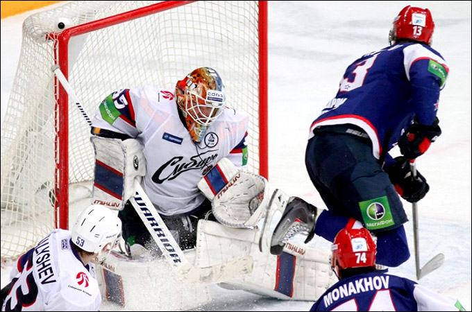 26 февраля 2012 года. Санкт-Петербург. Регулярный чемпионат КХЛ. СКА — "Сибирь" — 4:1 26 февраля 2012 года. Санкт-Петербург. Регулярный чемпионат КХЛ. СКА — "Сибирь" — 4:1