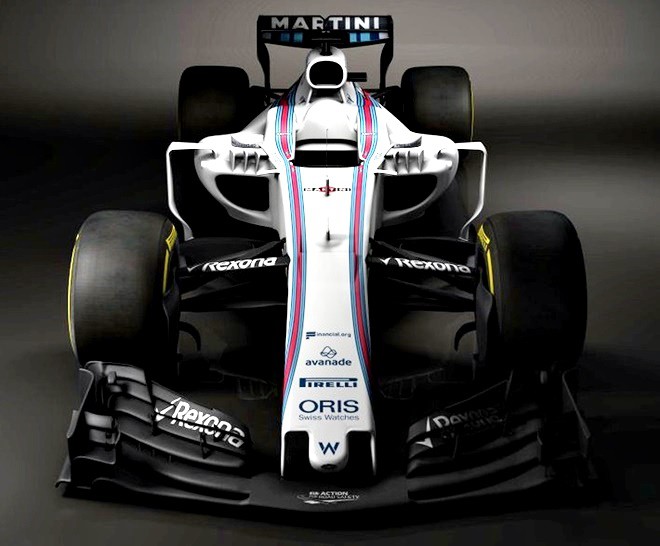 Williams FW40, вид спереди Williams FW40, вид спереди