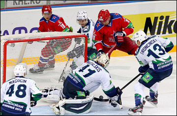 22 сентября 2012 года. Москва. Регулярный чемпионат КХЛ. ЦСКА — "Югра" — 4:2 22 сентября 2012 года. Москва. Регулярный чемпионат КХЛ. ЦСКА — "Югра" — 4:2