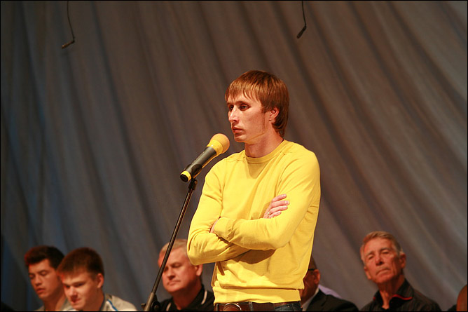 Экс-капитан "Томи" DJ Харитонов Экс-капитан "Томи" DJ Харитонов
